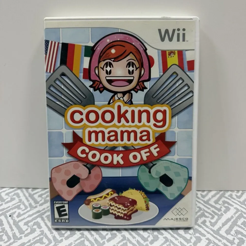 Cooking Mama Cook Off Nintendo Wii Game CIB Tested & Working Fast Shipping EUC